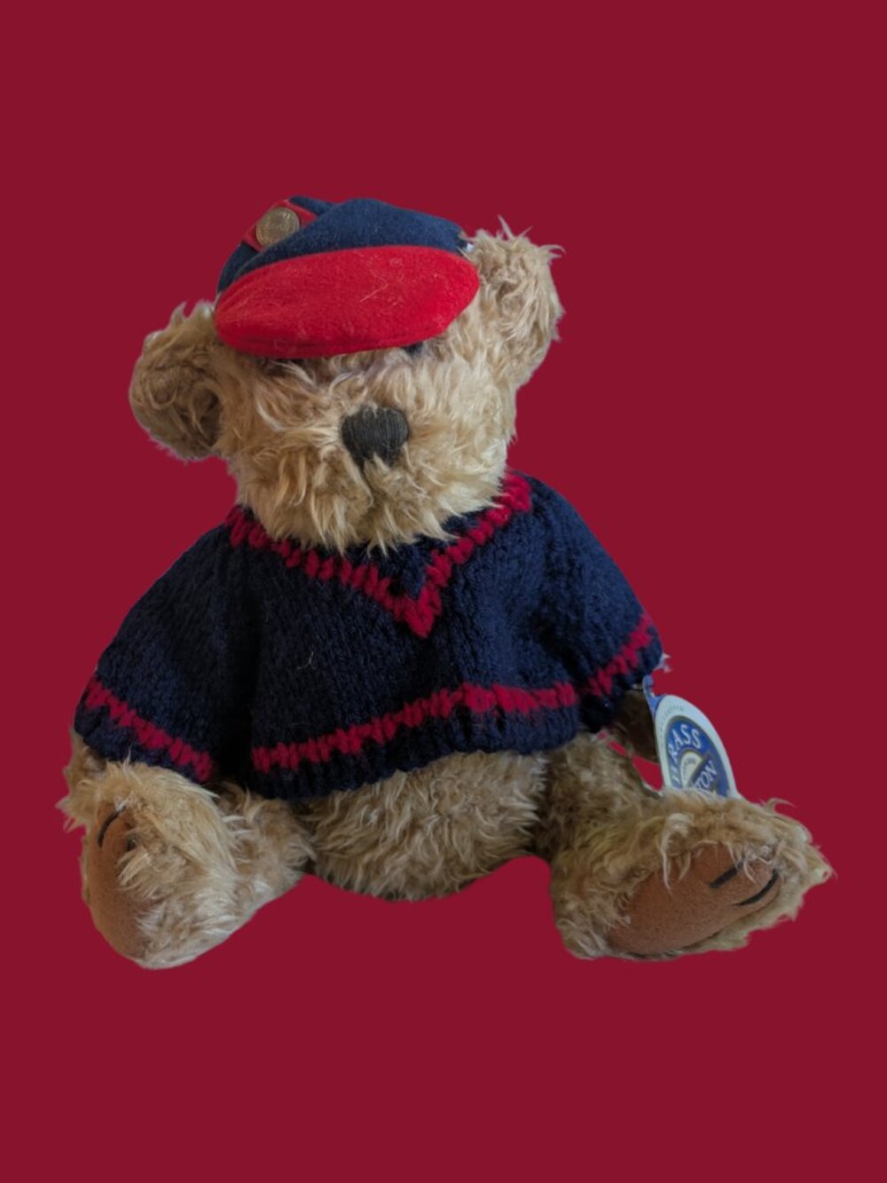BOGO Vintage 1996 Brass Button Bears “Tully the Bear of Joy" Pickford Bears Ltd